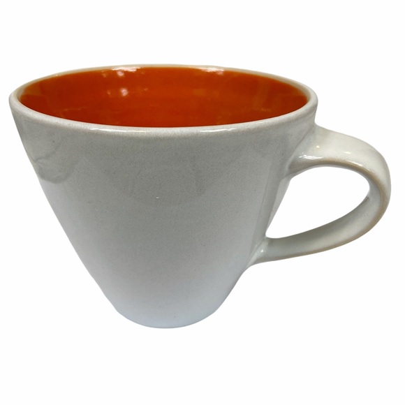 Jonathan Adler OJAI white mugs orange inside - Picture 2 of 12